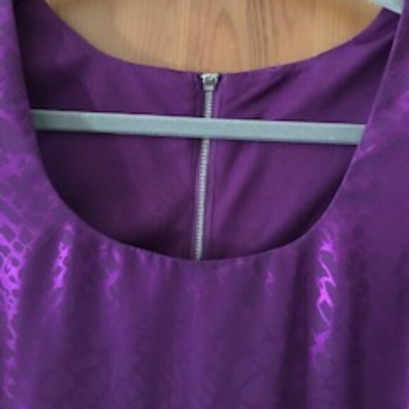 Dressy mauve top, size M, Excellent condition ! - Picture 2 of 5